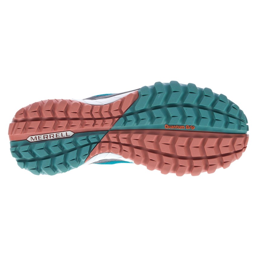 Chaussures Randonnée Merrell Bravada Waterproof Turquoise Femme | B.Z.JGDD